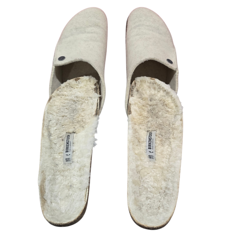 Birkenstock Zermatt Shearling Wool Felt Women's Size 40 - Picture 8 of 15